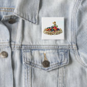 Osterhasen Candy Nest Button (Beispiel)