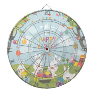 Osterhasen Dartscheibe