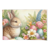 Osterhasen Dekorative Pastell Set 2 Kissenbezug (Vorderseite-Links)