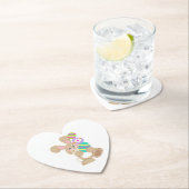 Osterhasen, der Eier transportiert Untersetzer (Vor Ort)