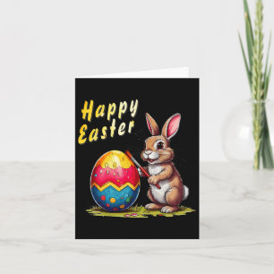 Osterhasen Ei Comic für Ostern Karte