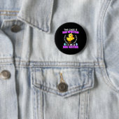 Osterhasen-Ei-Erwartung Baby-Illustration Button (Beispiel)