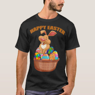 Osterhasen-Eier Autismus-Bewusstseins-Puzzle T-Shirt