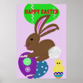 Osterhasen-Eier Holiday Poster (Vorne)