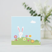 Osterhasen-Einladung Einladung (Stehend Vorderseite)