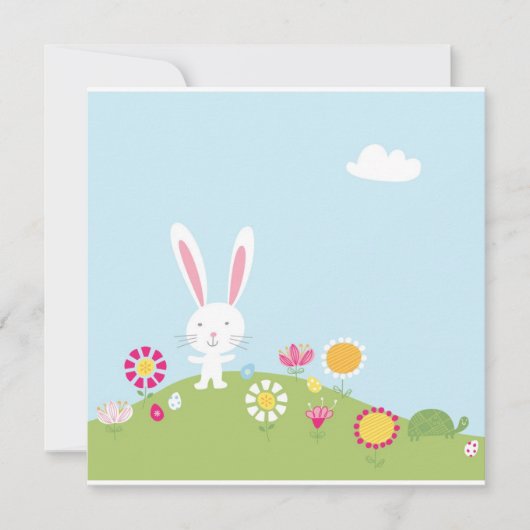 Osterhasen-Einladung Einladung (Vorderseite)