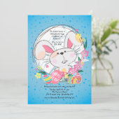 Osterhasen-Einladung Einladung (Stehend Vorderseite)