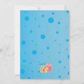 Osterhasen-Einladung Einladung (Rückseite)