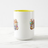 Osterhasen Extravagante Kaffeetrinks Tasse (Zentrum)