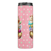 Osterhasen Extravagante Kaffeetrinks Thermosbecher (Rückseite)