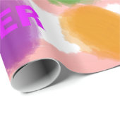 Osterhasen-farbige Eier Geschenkpapier (Rolleneckpunkt)