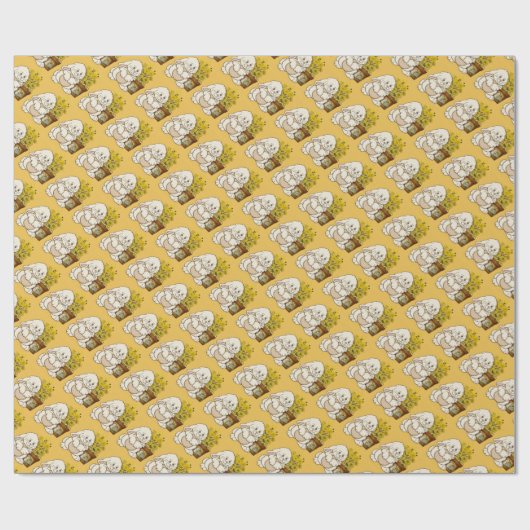 Osterhasen-Feiertags-Packpapier Geschenkpapier (Flach)