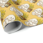 Osterhasen-Feiertags-Packpapier Geschenkpapier (Rolleneckpunkt)