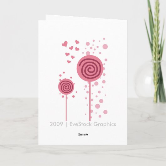 Osterhasen Feiertagskarte (Rückseite)