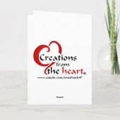 Osterhasen-Flusspferd Feiertagskarte (Rückseite)