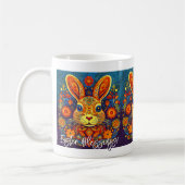 Osterhasen - Folklorekunst - Ostern Kaffeetasse (Links)