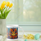 Osterhasen - Folklorekunst - Ostern Kaffeetasse