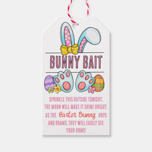 Osterhasen Geschenkanhänger (Vorderseite)