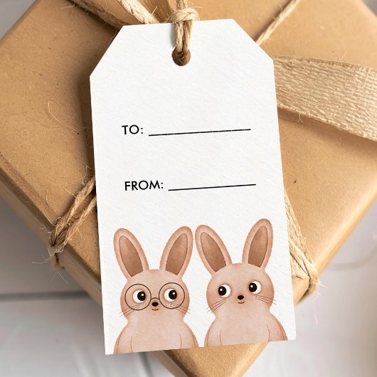 Osterhasen Geschenkanhänger