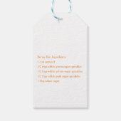 Osterhasen Geschenkanhänger (Rückseite)