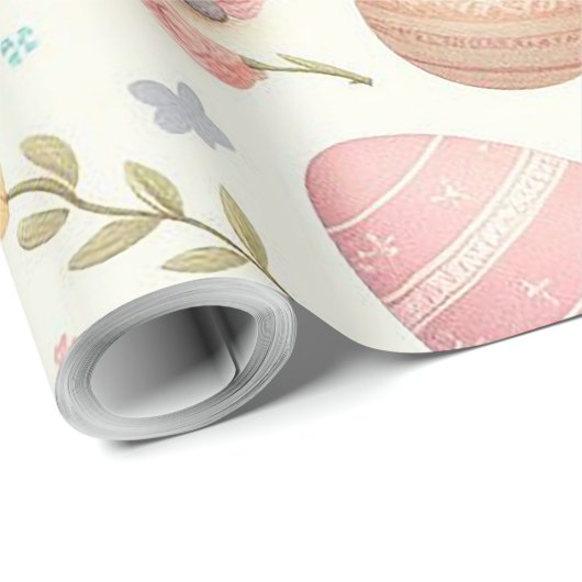 Osterhasen Geschenkpapier (Rolleneckpunkt)