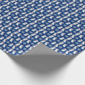 Osterhasen Geschenkpapier (Ecke)