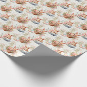 Osterhasen Geschenkpapier Kollektion (Ecke)