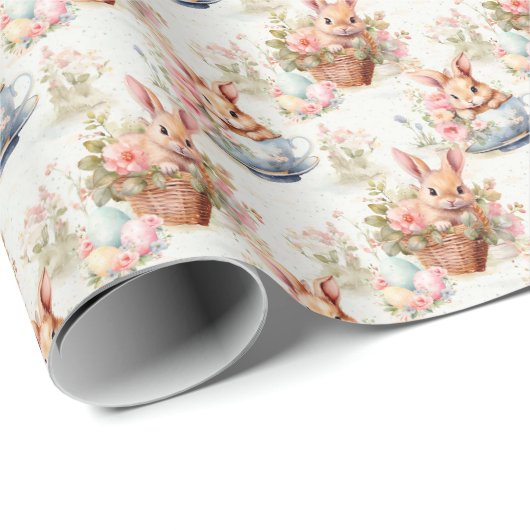 Osterhasen Geschenkpapier Kollektion (Rolleneckpunkt)