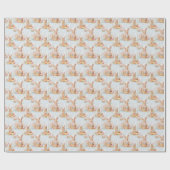 Osterhasen-Geschenkpapier-Kollektion Geschenkpapier (Flach)