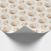 Osterhasen-Geschenkpapier-Kollektion Geschenkpapier (Ecke)