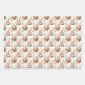 Osterhasen-Geschenkpapier-Kollektion Geschenkpapier Set (Vorderseite)