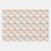 Osterhasen-Geschenkpapier-Kollektion Geschenkpapier Set (Vorderseite)