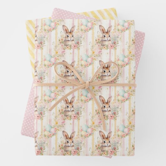 Osterhasen-Geschenkpapier-Kollektion Geschenkpapier Set (Beispiel)