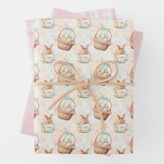 Osterhasen-Geschenkpapier-Kollektion Geschenkpapier Set (Beispiel)