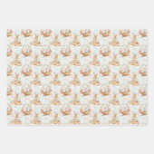 Osterhasen-Geschenkpapier-Kollektion Geschenkpapier Set (Vorderseite)