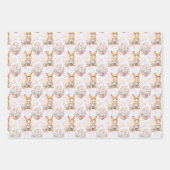 Osterhasen-Geschenkpapier-Kollektion Geschenkpapier Set (Vorderseite)