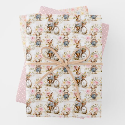 Osterhasen-Geschenkpapier-Kollektion Geschenkpapier Set (Beispiel)