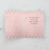 Osterhasen-Gewohnheit Feiertagskarte (Innenseite)