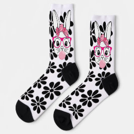 Osterhasen hübsch niedlich socken