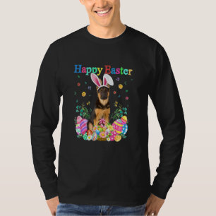 Osterhasen-Hund mit Ostereiern T-Shirt