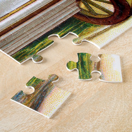 Osterhasen im Automobil Puzzle (Seite)