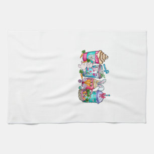 Osterhasen Kaffee Bunny Tassen Latte Eiskaffee Fra Geschirrtuch