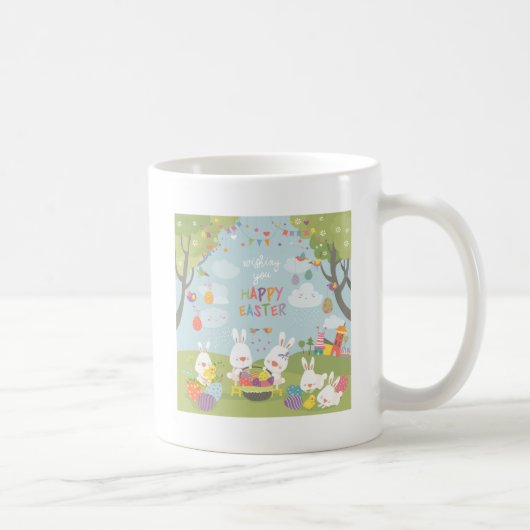Osterhasen Kaffeetasse (Rechts)