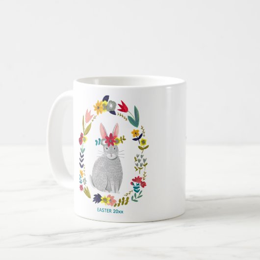 Osterhasen Kaffeetasse (Vorderseite Links)