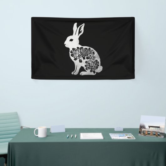 Osterhasen-Kaninchen Banner (Messeveranstaltung)
