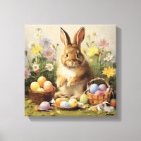 Osterhasen-Kaninchen Kunst