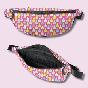 Osterhasen-Kaninchen-Muster Bauchtasche