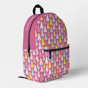Osterhasen-Kaninchen-Muster Bedruckter Rucksack