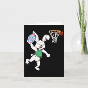 Osterhasen Kinder Jungen Männer Rabbit Dunking Bys Karte