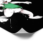 Osterhasen Kinder Jungen Männer Rabbit Dunking Bys Poster (Ecke)